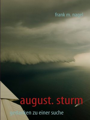 cover image of august. sturm